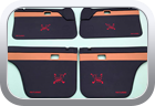 Nissan Skyline R31 1984 custom door trims - Car Interior