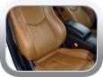 Nissan Skyline 350 GT leather conditioning - Car Interior