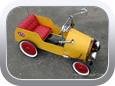 Vintage Pedal Car 1935 - Car Interior