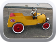 Vintage Pedal Car 1935 - Car Interior