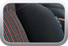 Peugeot 205 GTi 1987 seat upholstery - Car Interior