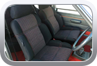 Peugeot 205 GTi 1987 interior upholstery - Car Interior