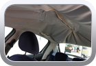 Peugeot 206 1999 head-lining replacement - Car Interior