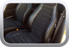 Porsche 911 Carrera 3.0 1977 flannel upholstery - Car Interior