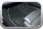 Porsche 911 Targa 4S 2017 leather binded floor mats - Car Interior