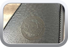 Royal Enfield 2022 - laser engraved upholstery