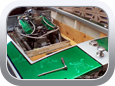 Custom seat upholstery - Gallery Boat Interior