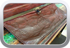 1905 Sulky leather seat restoration - Car Interior