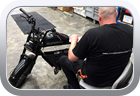 Super73 Electric Motorbike custom seat