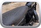 Super73 Electric Motorbike crocodile seat