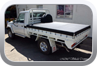 Toyota Landcruiser 2018 Ute tonneau cover - Car Interior