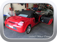 Toyota MR-2 Spyder 2000 Convertible Soft-top replacement by M&C Vehicle Trimming- Car Interior