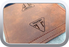 Custom Triumph bar brace cover - Motor Bike Seat