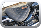 Triumph Bonneville 2009 custom seat upholstery - Motor Bike Seat