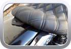 Triumph Bonneville 2009 custom seat upholstery - Motor Bike Seat
