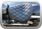 Triumph Bonneville 2009 custom seat upholstery - Motor Bike Seat
