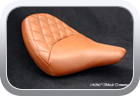 Custom Triumph vinyl seat cover - Motor Bike Seat