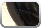 Custom Triumph motorbike vinyl seat cover - Motor Bike Seat