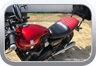 Triumph Street Twin 2017 seat foam adjustments - Motor Bike Seat