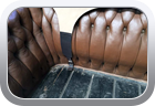 Vauxhall Prince Henry 1913 leather repair - Car Interior
