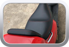Vespa Piaggio 2008 accent stitching