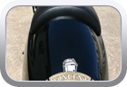 Vincent Black Prince 1954 seat upholstery