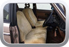 Volvo 240GL 1988 seat upholstery - Car interior