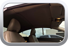 Volvo C70 2007 Convertible rooflining repairs - Car interior