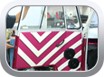 Volkswagen Kombi Bus - Car Interior