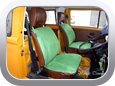 Volkswagen Kombi Bus - Car Interior