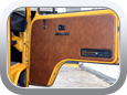 Volkswagen Kombi Bus - Car Interior