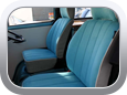 Volkswagen Kombi Bus - Car Interior