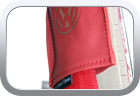 Volkswagen Kombi Bus 1964 seat belt leather cover - Car Interior