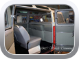 Volkswagen Kombi Bus - Car Interior
