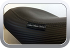 Yamaha MT-09 2014 - Custom motorbike seat by M&C Vehicle Trimming