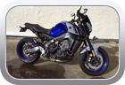Yamaha MT-09 2020 - Custom seat upholstery